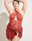 Nomads Swimwear - Isle One Piece - Iguana/Merlot -
