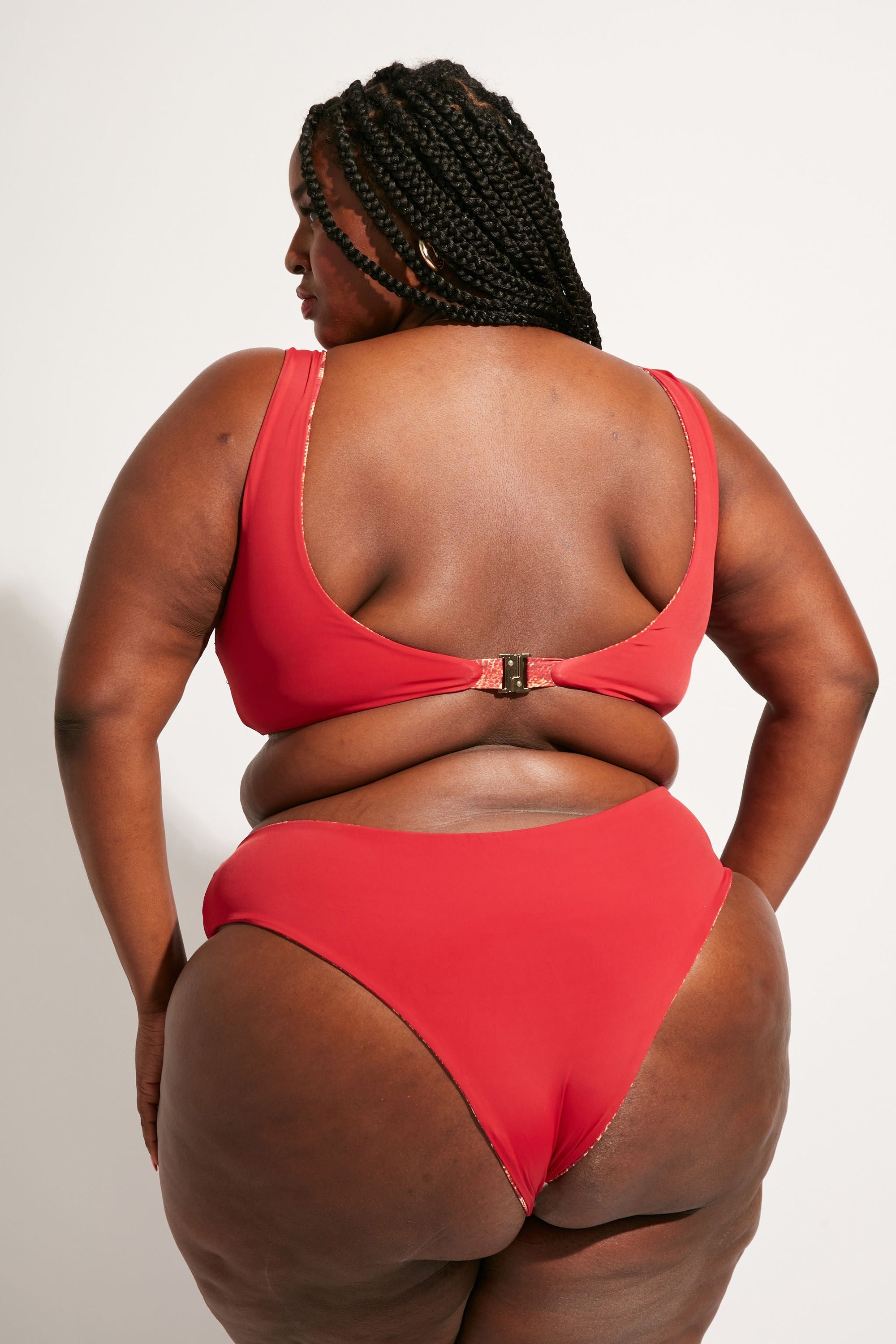 Nomads Swimwear - Playa Bottom - Iguana/Merlot -