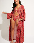 Nomads Swimwear - Sunset Kimono II - Iguana -