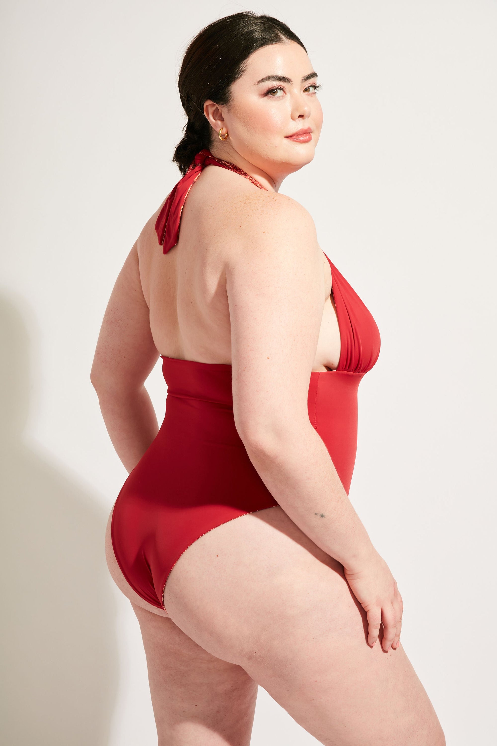 Nomads Swimwear - Isle One Piece - Iguana/Merlot -
