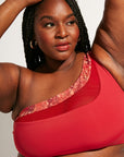 Nomads Swimwear - Bay Top II - Iguana/Merlot -