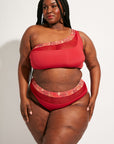 Nomads Swimwear - Bay Bottom II - Iguana/Merlot -