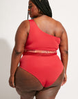 Nomads Swimwear - Coast One Piece II - Iguana/Merlot -