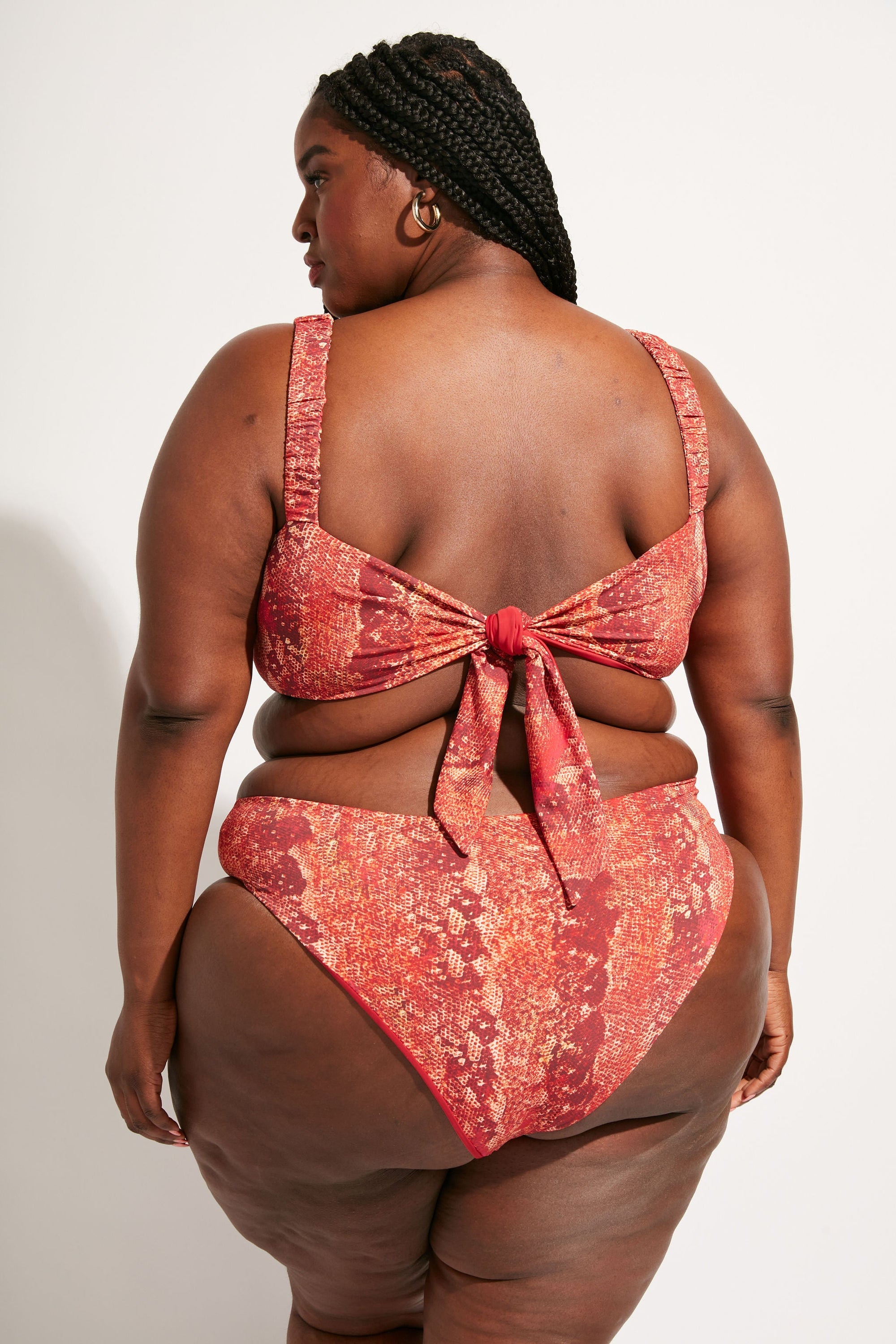 Nomads Swimwear - Current Bottom II - Iguana/Merlot -