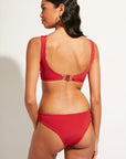 Nomads Swimwear - Playa Top II - Iguana/Merlot -