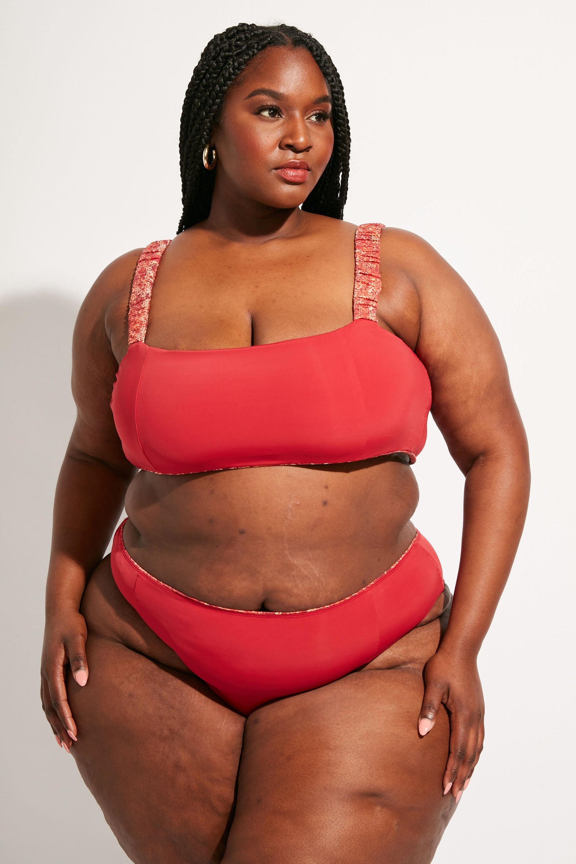 Nomads Swimwear - Current Top II - Iguana/Merlot -