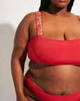 Nomads Swimwear - Current Top II - Iguana/Merlot -