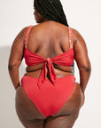 Nomads Swimwear - Current Top II - Iguana/Merlot -
