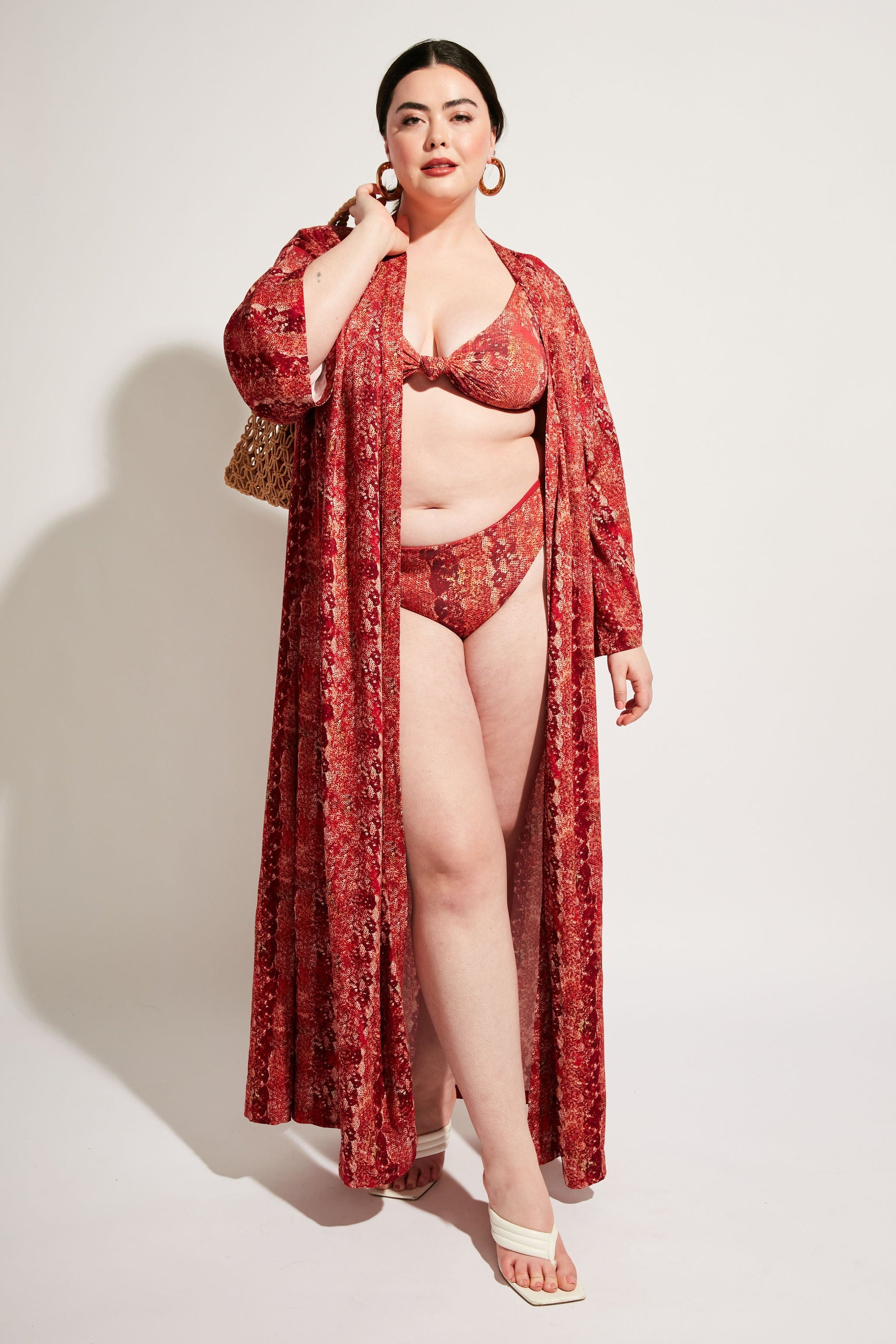 Nomads Swimwear - Sunset Kimono II - Iguana -
