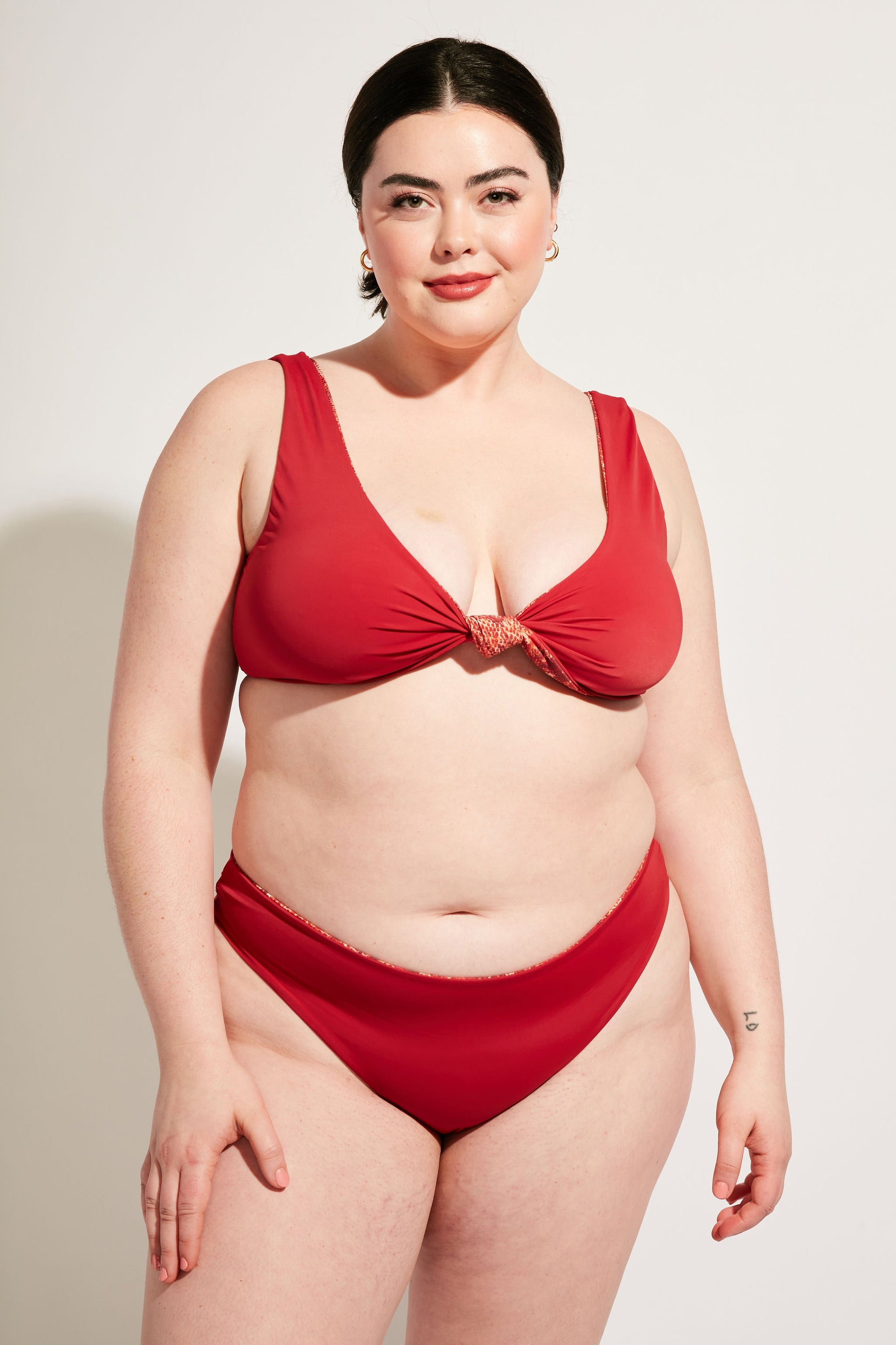 Nomads Swimwear - Playa Bottom - Iguana/Merlot -