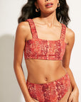 Nomads Swimwear - Current Bottom II - Iguana/Merlot -