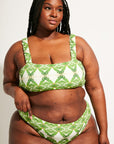 Nomads Swimwear - Current Bottom II - Pothos/Nephrite -