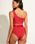 Nomads Swimwear - Coast One Piece II - Iguana/Merlot -