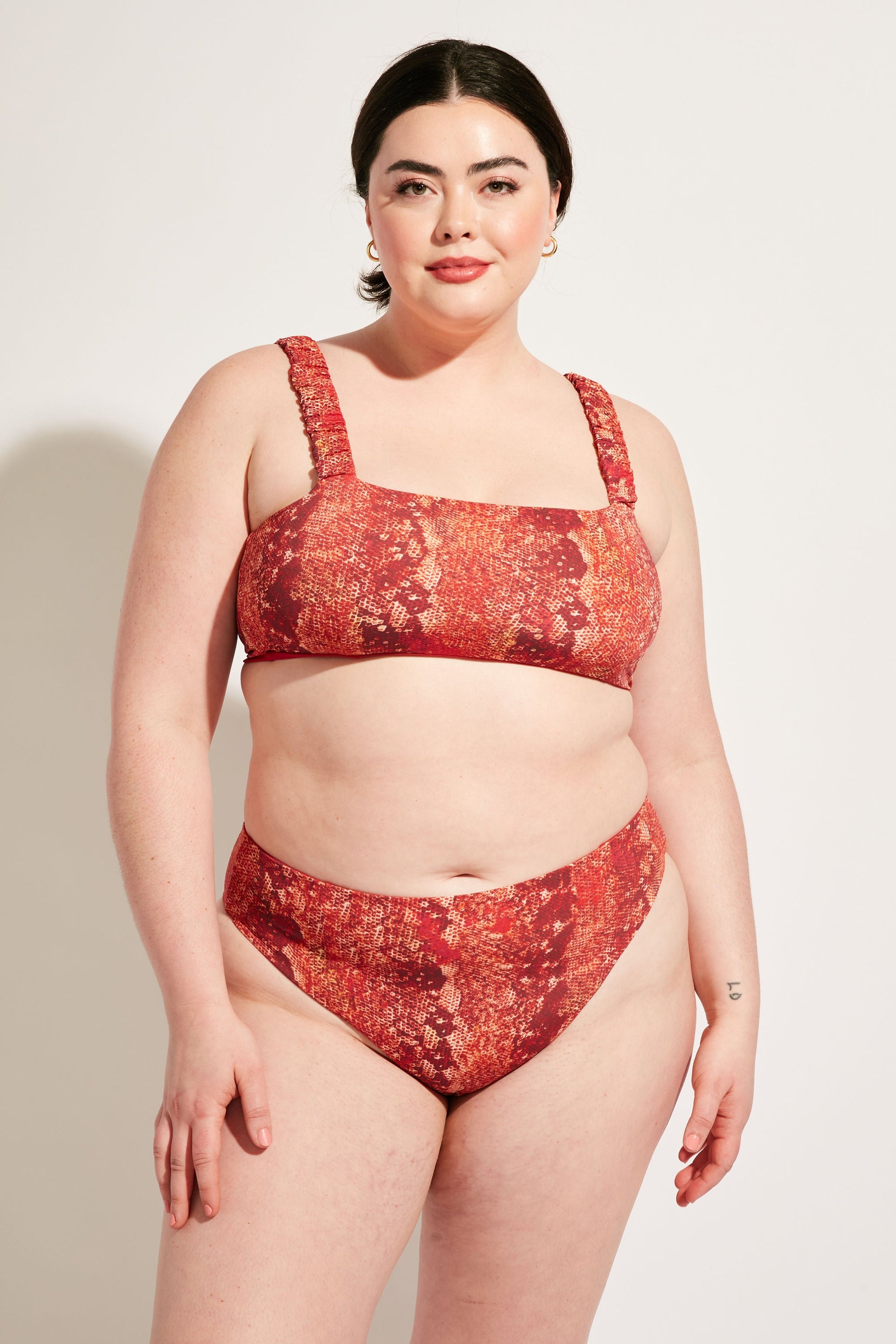 Nomads Swimwear - Current Bottom II - Iguana/Merlot -