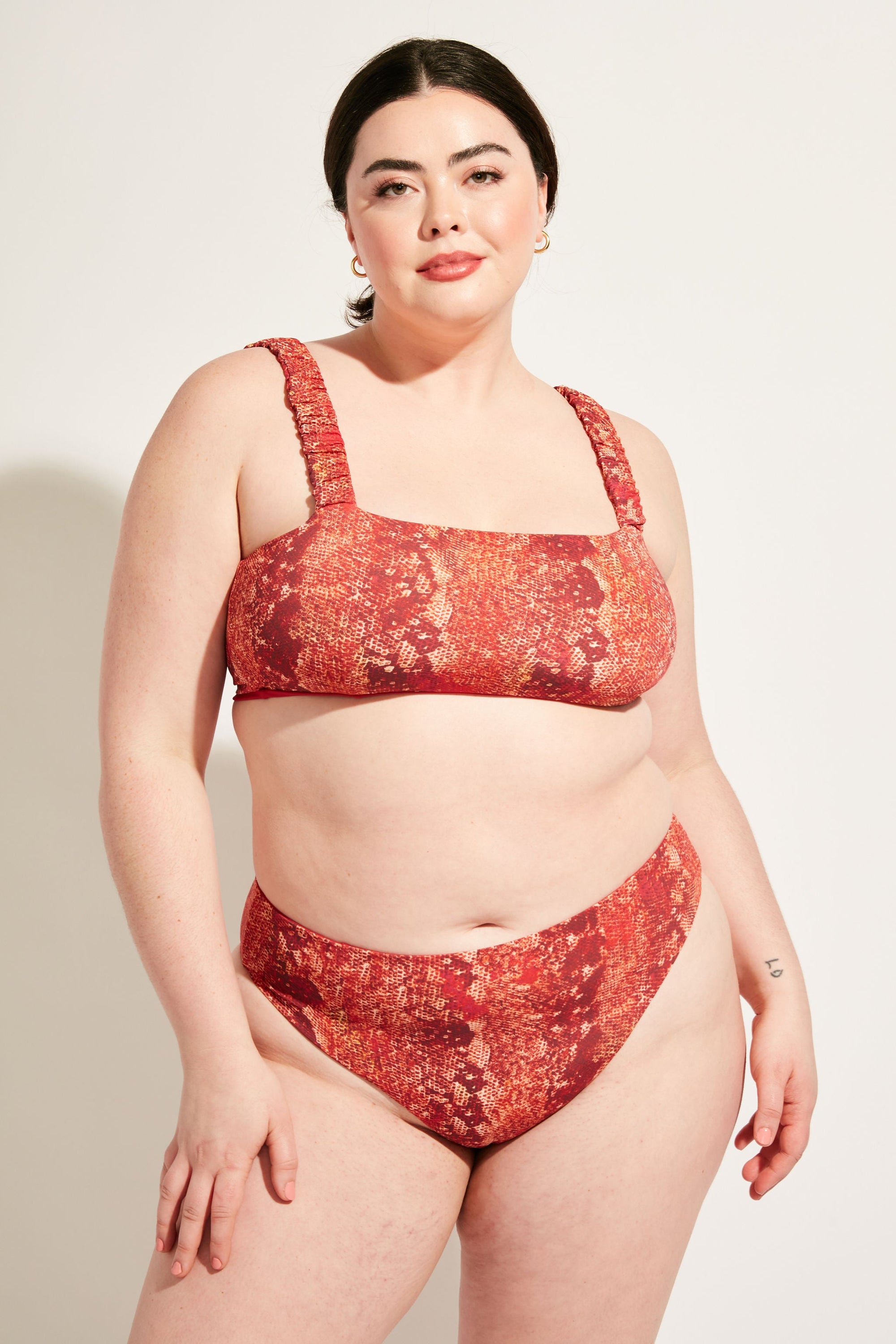 Nomads Swimwear - Current Top II - Iguana/Merlot -