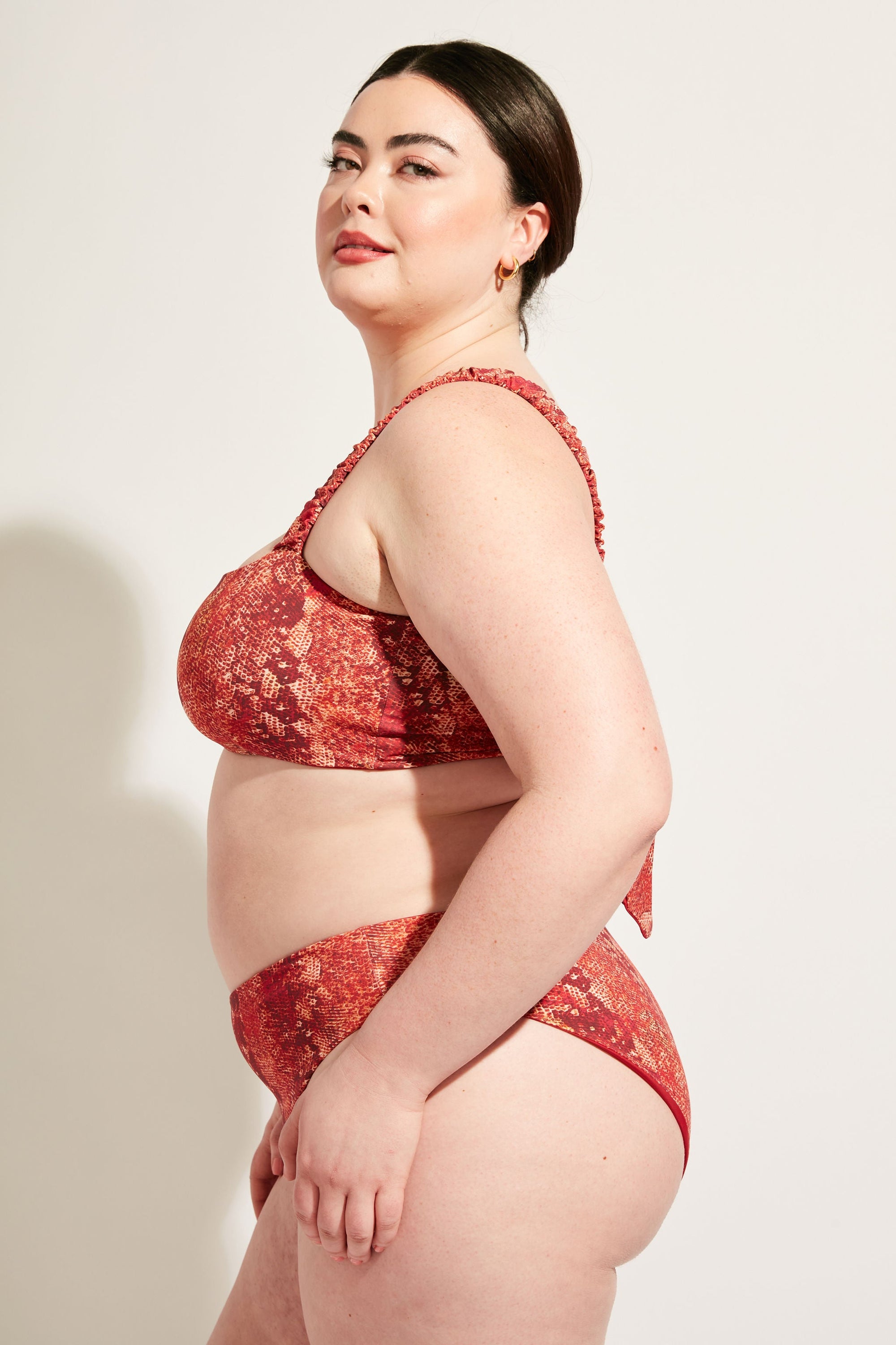 Nomads Swimwear - Current Top II - Iguana/Merlot -