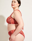 Nomads Swimwear - Current Top II - Iguana/Merlot -