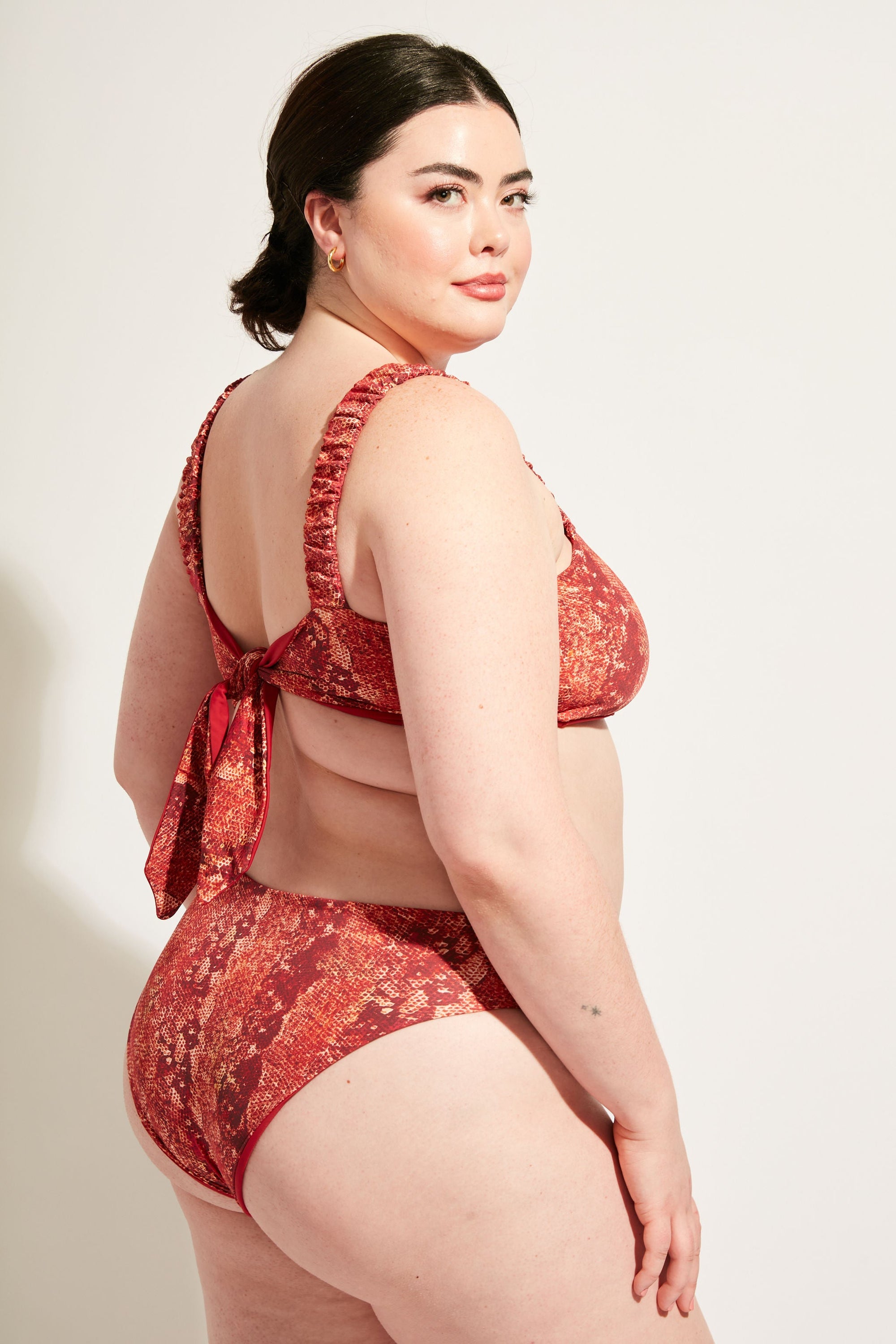 Nomads Swimwear - Current Top II - Iguana/Merlot -