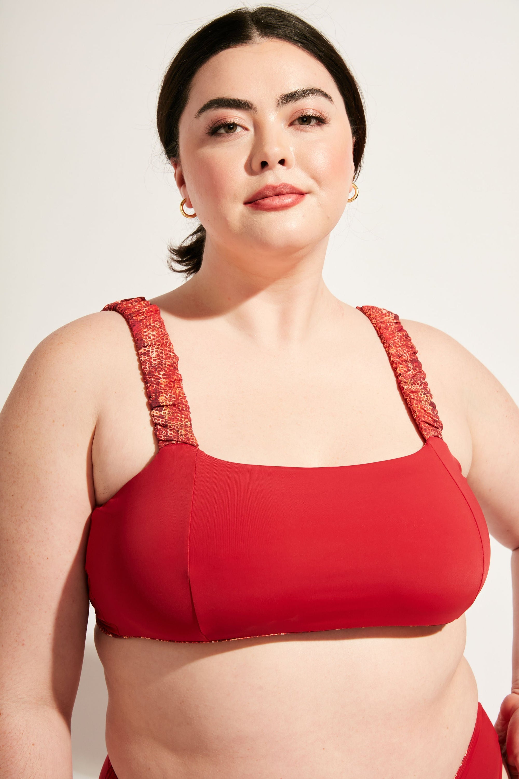 Nomads Swimwear - Current Top II - Iguana/Merlot -