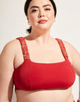 Nomads Swimwear - Current Top II - Iguana/Merlot -