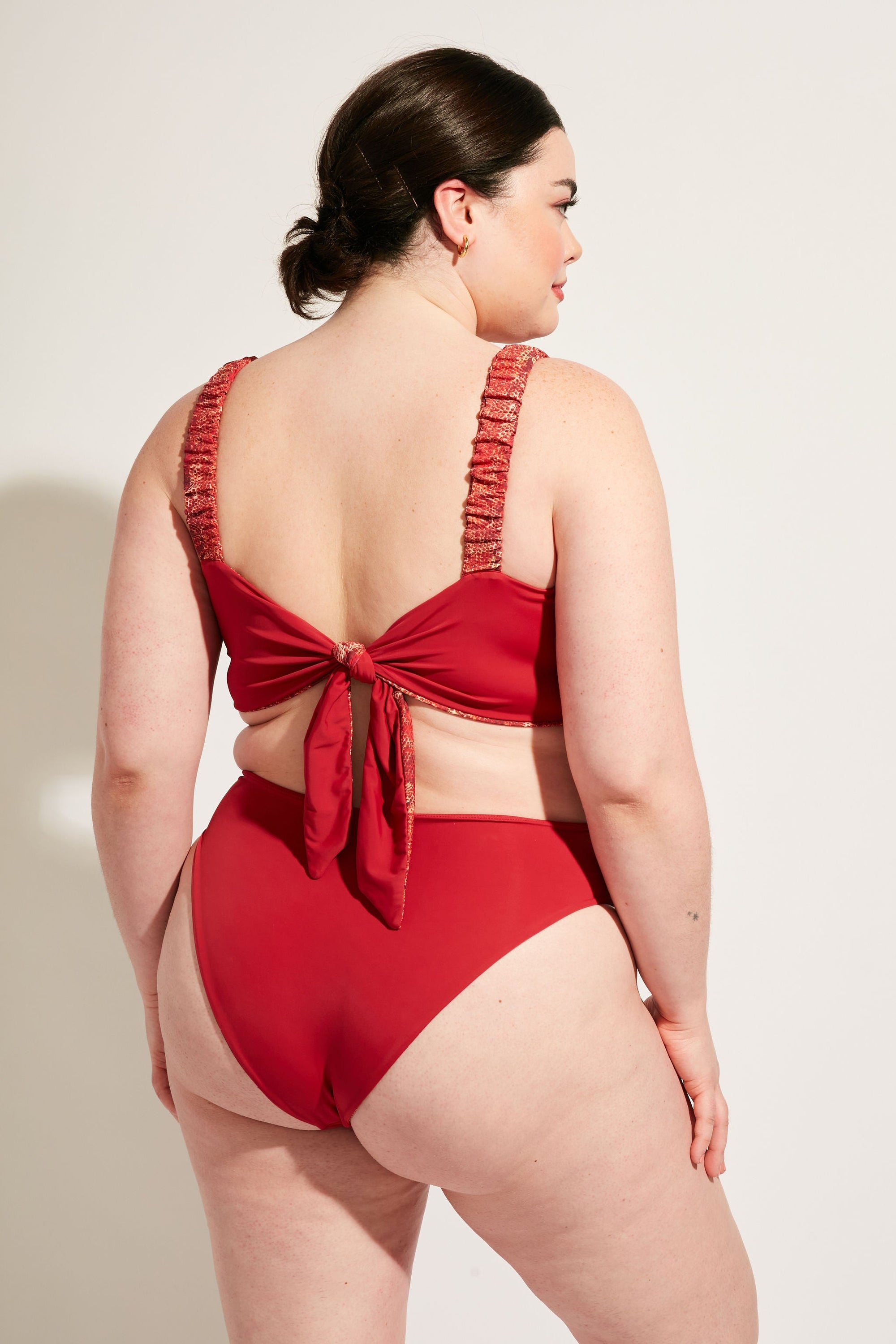 Nomads Swimwear - Current Top II - Iguana/Merlot -