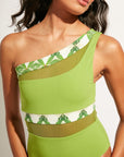 Nomads Swimwear - Coast One Piece II - Pothos/Nephrite -