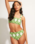 Nomads Swimwear - Current Bottom II - Pothos/Nephrite -