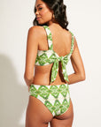 Nomads Swimwear - Current Bottom II - Pothos/Nephrite -
