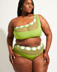 Nomads Swimwear - Bay Top II - Pothos/Nephrite -