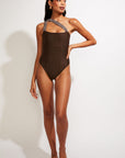 Nomads Swimwear - Wave One Piece II - Espresso -