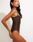Nomads Swimwear - Wave One Piece II - Espresso -