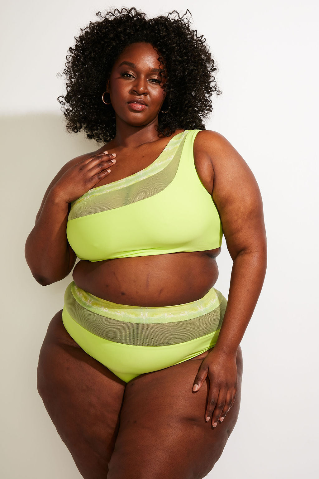 Bay Swim Bottom II - Lime