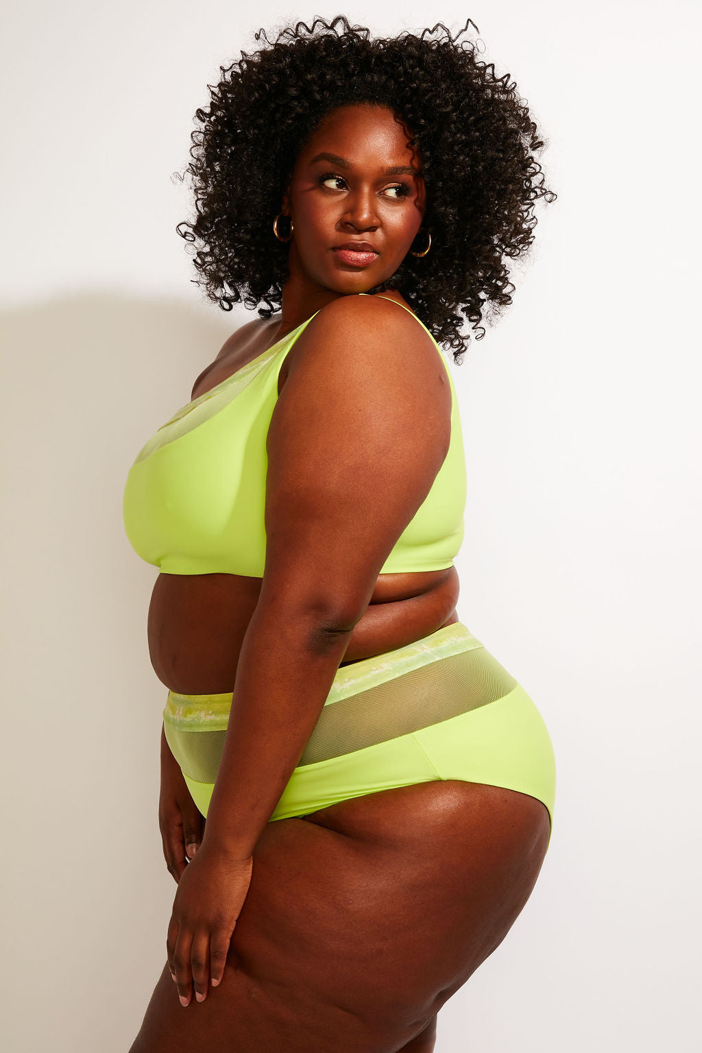 Bay Swim Bottom II - Lime