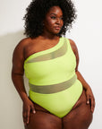 Nomads Swimwear - Coast One Piece II - Lime -