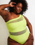 Nomads Swimwear - Coast One Piece II - Lime -