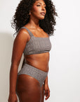 Nomads Swimwear - Current Swim Bottom II - Espresso -