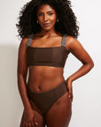 Nomads Swimwear - Current Swim Bottom II - Espresso -