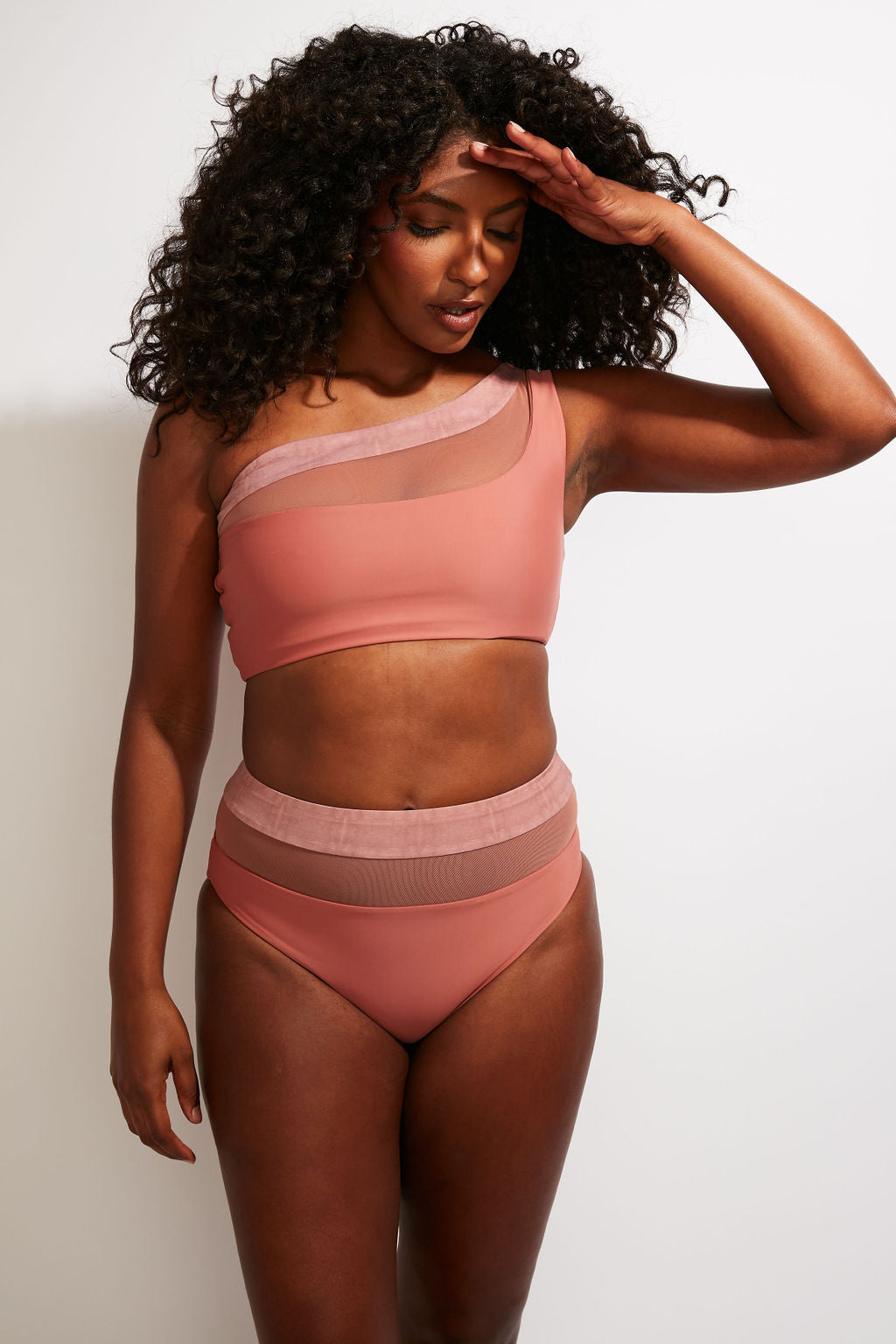 Bay Swim Top II - Dusty Rose