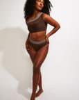 Nomads Swimwear - Bay Swim Bottom II - Espresso -
