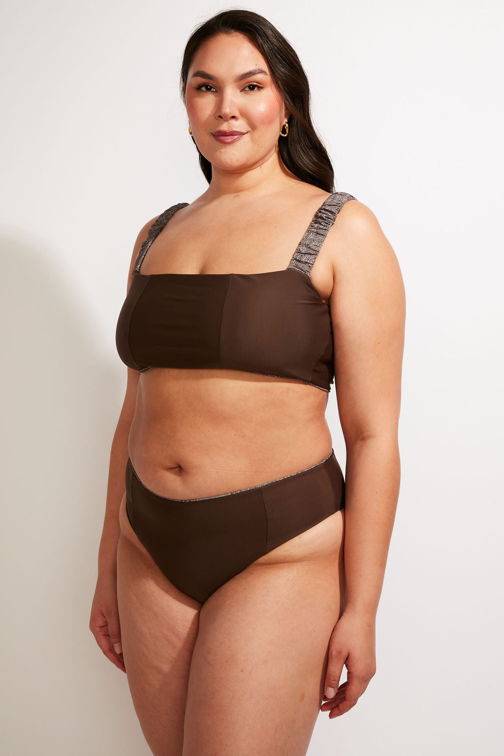 Current Swim Bottom II - Espresso