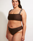 Nomads Swimwear - Current Swim Bottom II - Espresso -