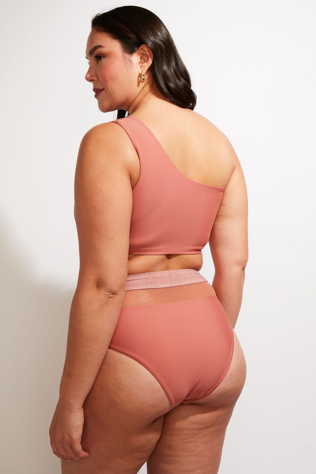 Bay Swim Top II - Dusty Rose