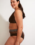 Nomads Swimwear - Bay Swim Top II - Espresso -