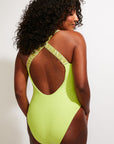Nomads Swimwear - Wave One Piece II - Lime -
