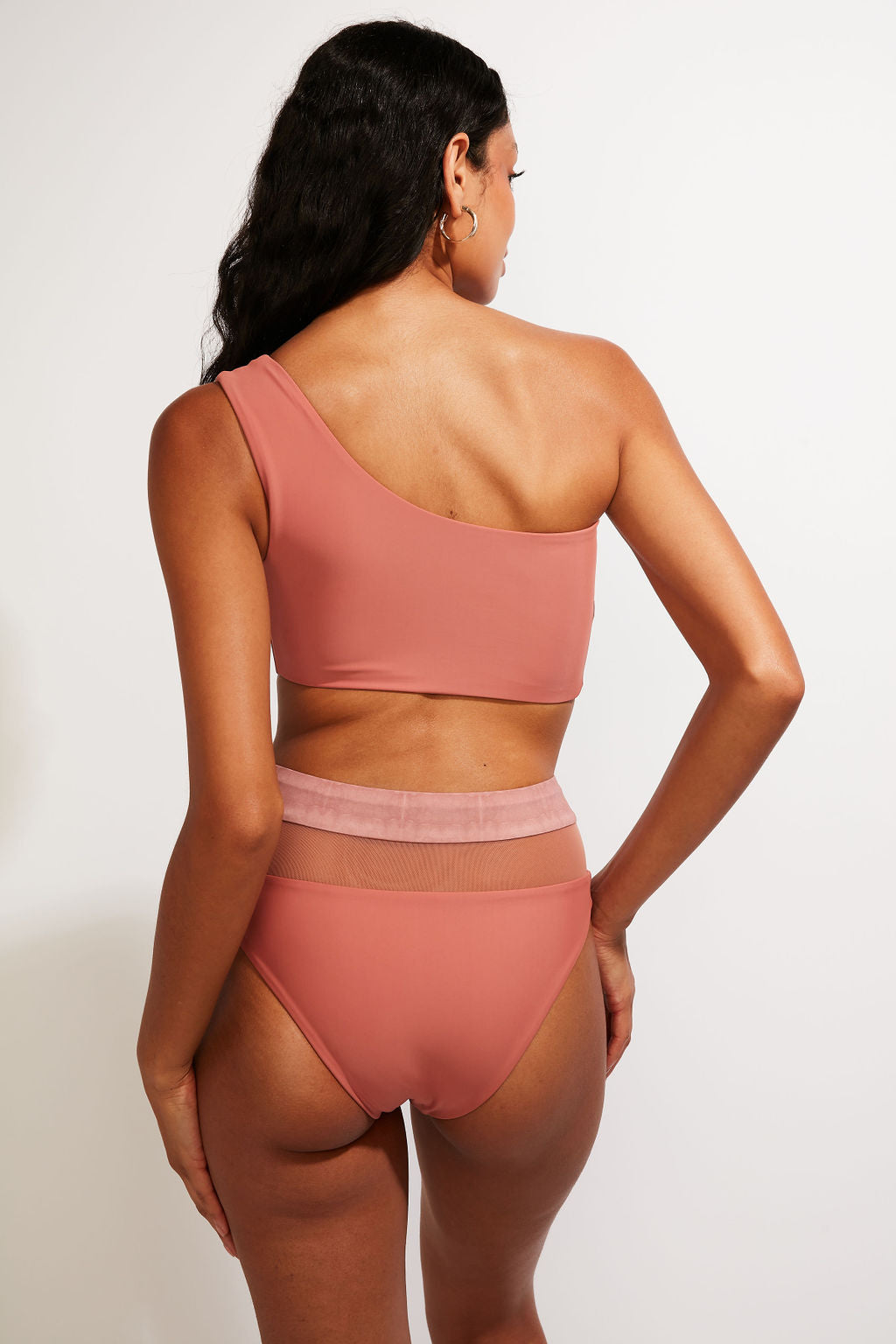 Bay Swim Top II - Dusty Rose