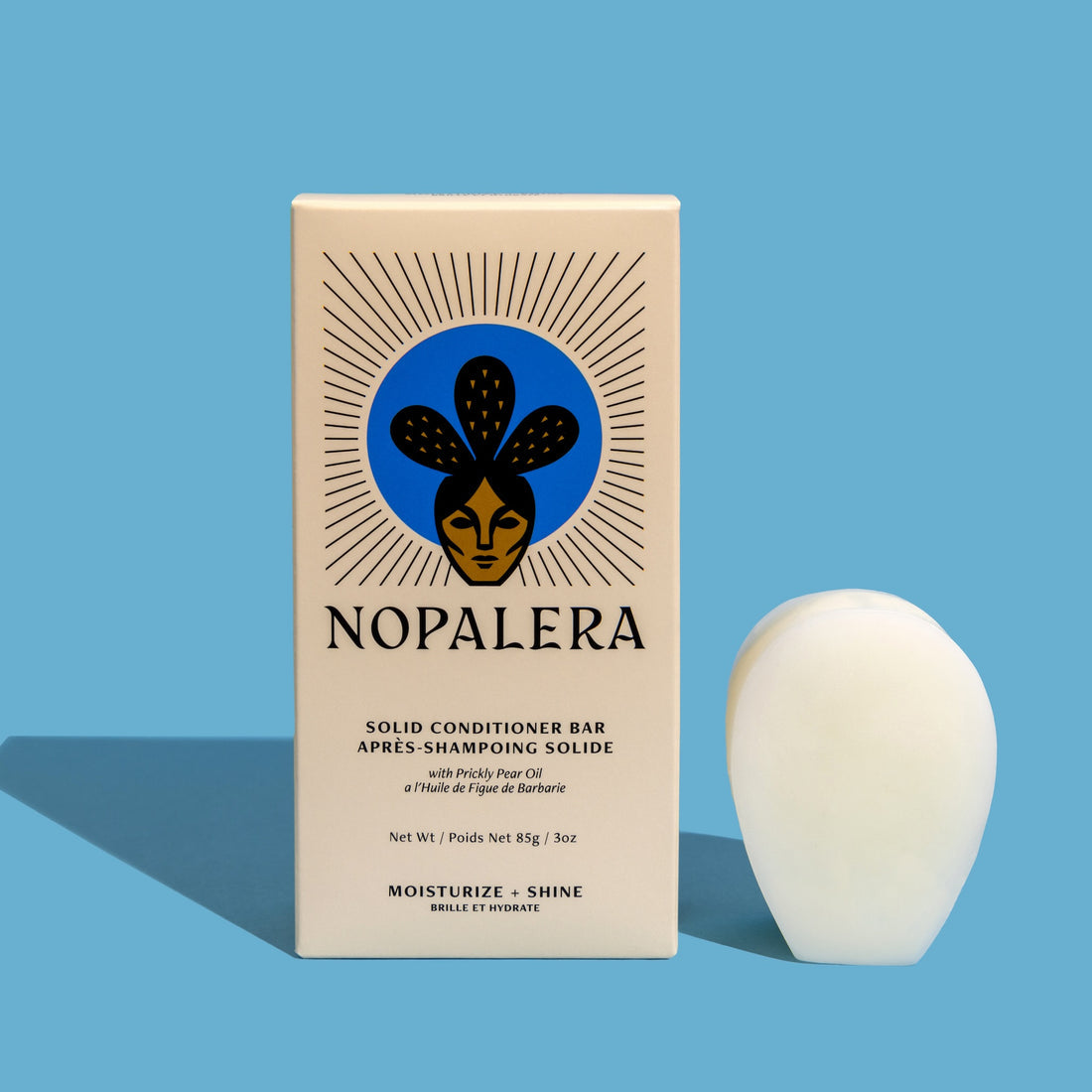 Nopalera - Conditioner Bar, Moisturize + Shine -
