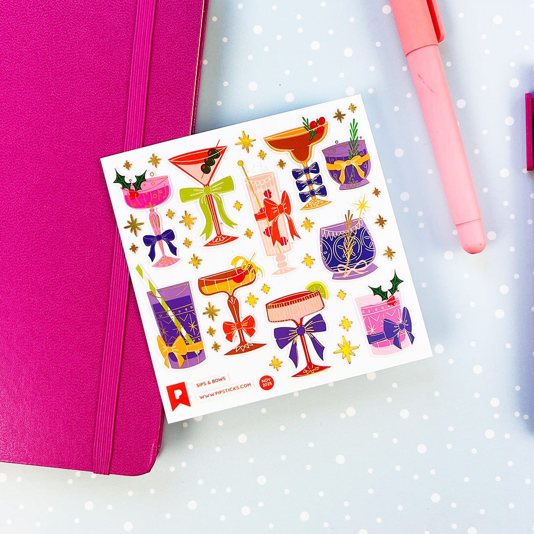 Pipsticks - Sips & Bows -