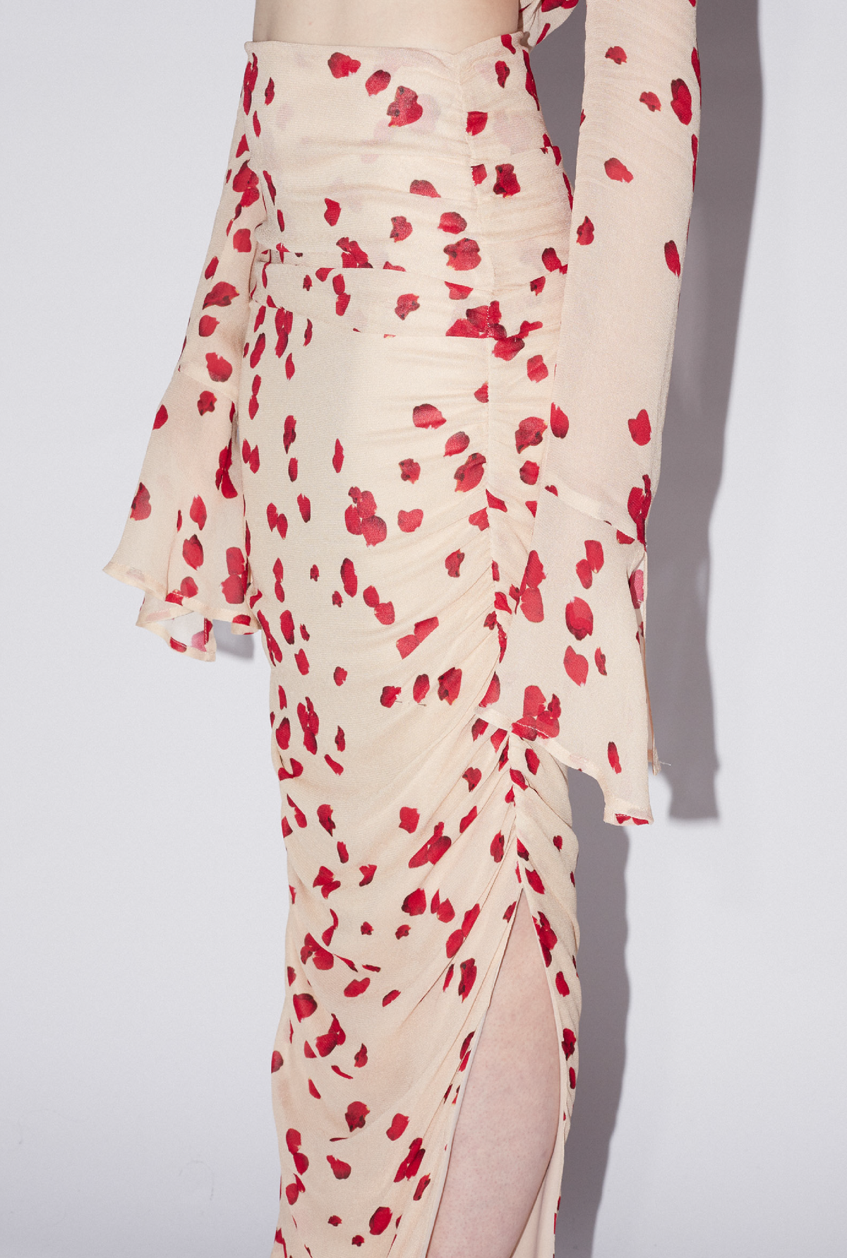 Saemdi - Lykke Printed Chiffon Skirt -