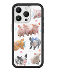 Wildflower iPhone case 16 Pro Little Piggies Animal Pink Cute