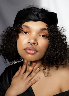 Overnight Beauty - Silk Night Cap - Mystique